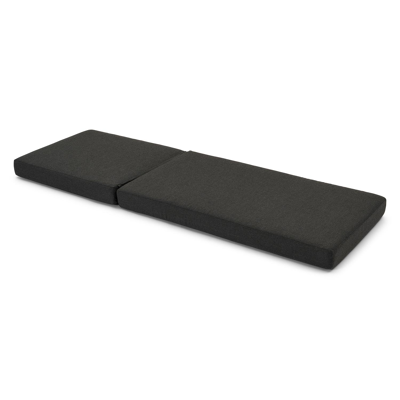 Ligbedkussen in All Weather Sunbrella® Premium natte sooty