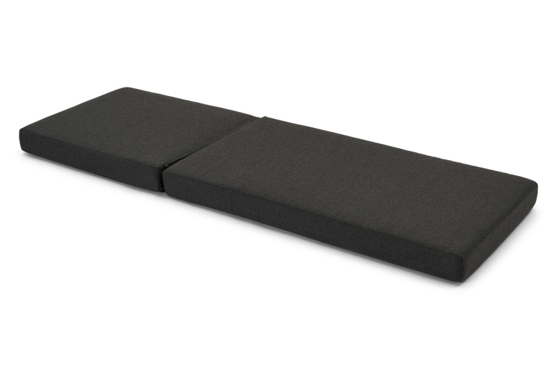 Ligbedkussen in All Weather Sunbrella® Premium natte sooty