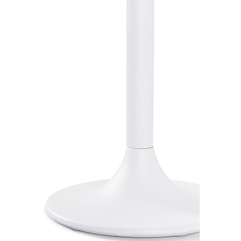 Litta bijzettafel in wit aluminium - Dia. 43 x H 50 cm