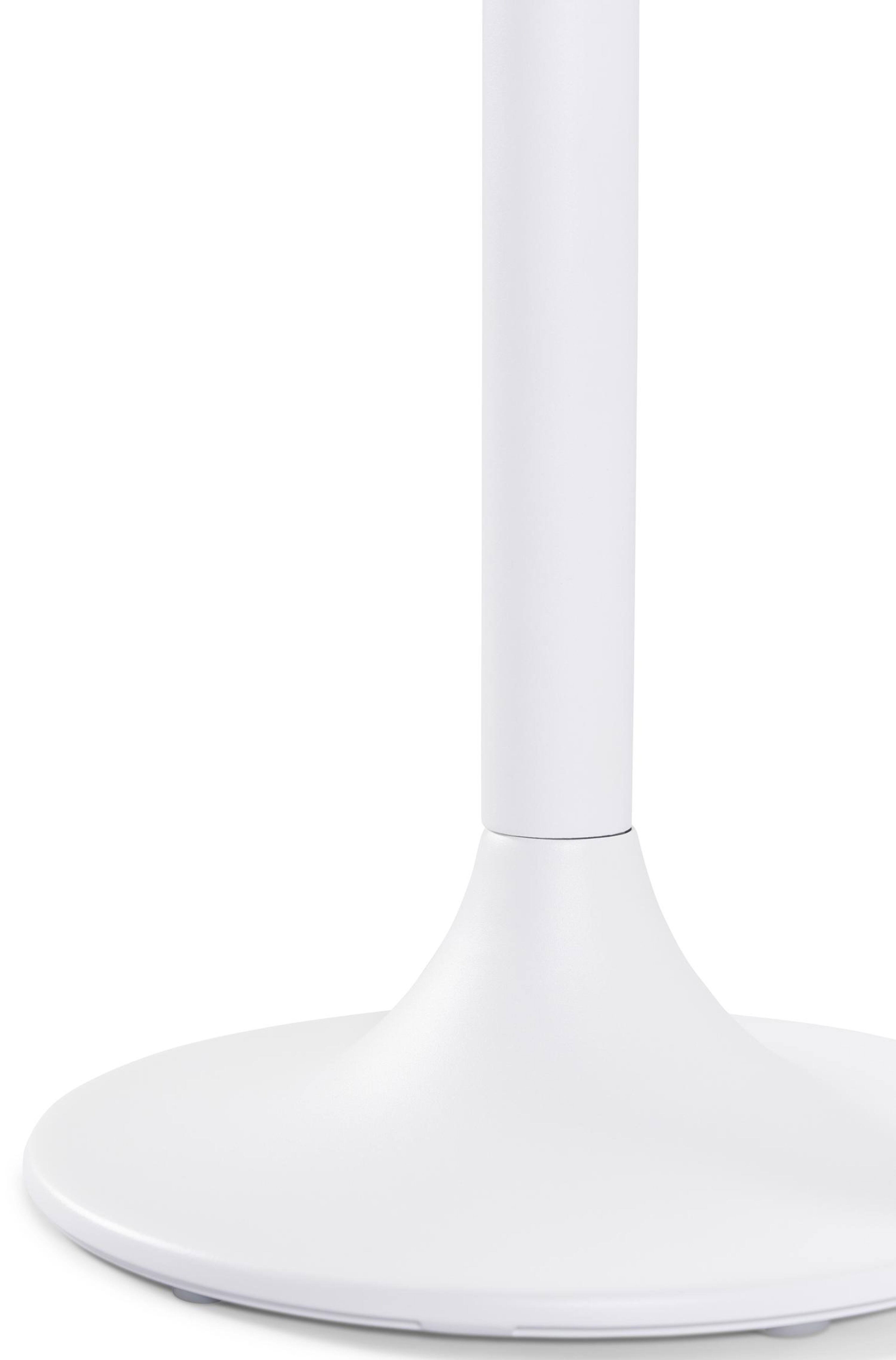 Table d'appoint Litta en aluminium blanc - Dia. 43 x H 50 cm