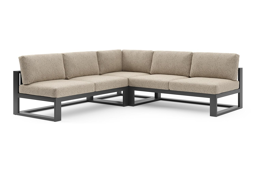 2-zit + corner + 2-zit met open einde