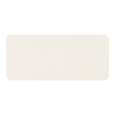 Orso tuintafel rechthoekig afgerond in zwart aluminium en volkeramiek beige - L 180 x B 80 x H 75 cm