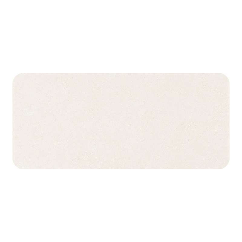 Orso tuintafel rechthoekig afgerond in zwart aluminium en volkeramiek beige - L 180 x B 80 x H 75 cm