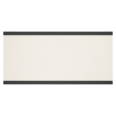 Calobra rechthoekige uitschuifbare tuinset in zwart aluminium en sintered stone crema minerale met 10 Zamora tuinstoelen