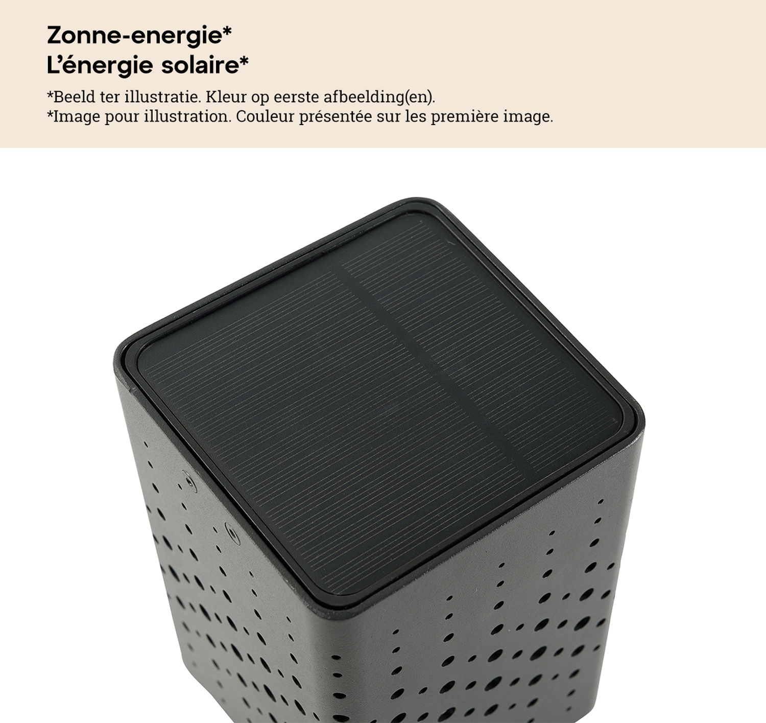 Maro lamp zwart 17 cm