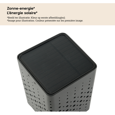 Maro lamp zwart 17 cm