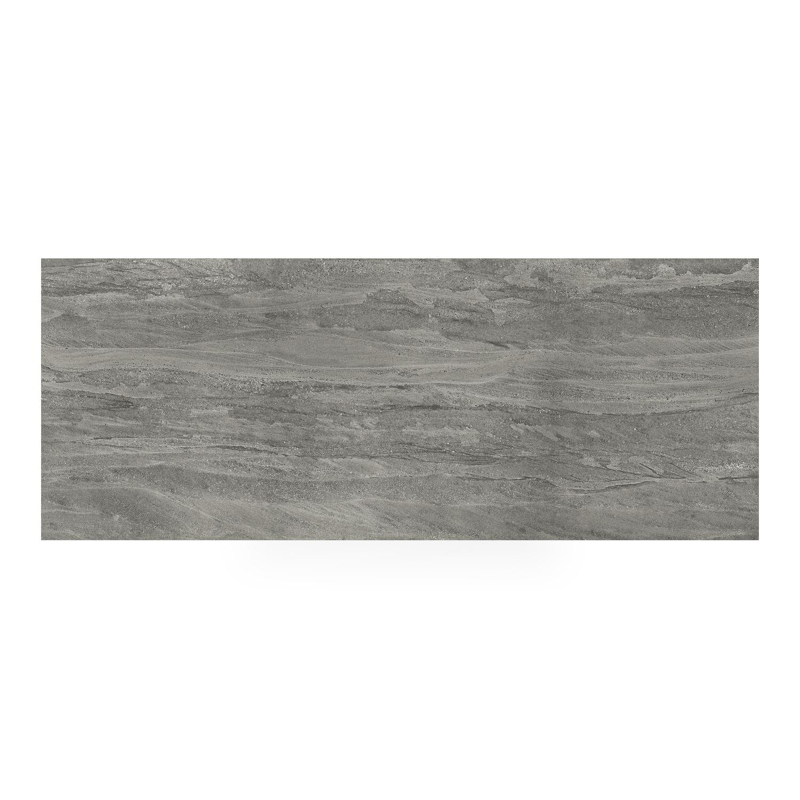 Pagino tuintafel rechthoekig in wit aluminium en volkeramiek Aspen Grey - L 280 x B 110 x H 73.5 cm