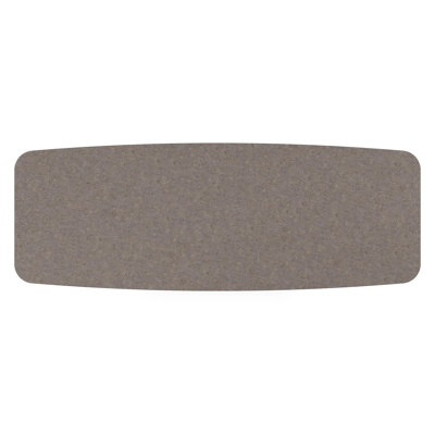 Orso tuintafel bootvorm in zwart aluminium en volkeramiek wulong - L 315 x B 115 x H 75 cm