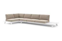 3 places coin gauche/droite + 2 places + table latérale