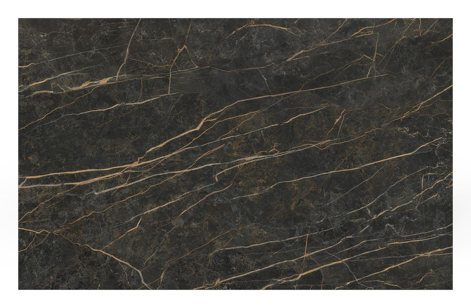 Table de jardin Como en aluminium noir et céramique pleine black obsession - Lg 160 x Larg. 100 x H 75 cm