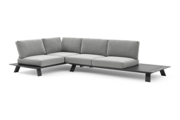 2-zit hoek links/rechts + 2-zit + zijtafel