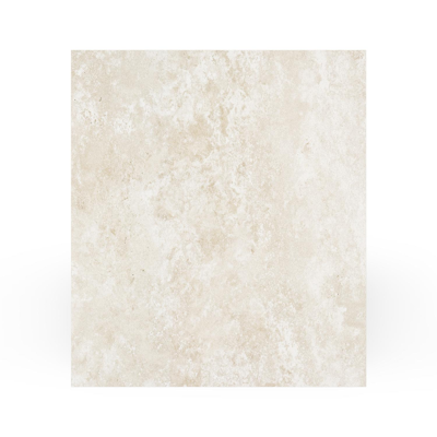 Como loungetafel rechthoekig in zwart aluminium en volkeramiek Rapolano - L 70 x B 80 x H 20 cm