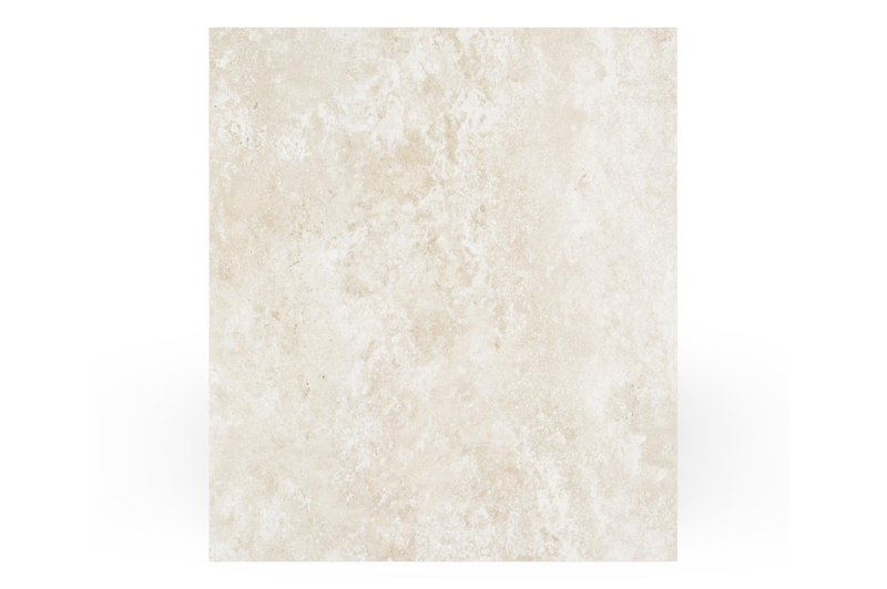 Como loungetafel rechthoekig in zwart aluminium en volkeramiek Rapolano - L 70 x B 80 x H 20 cm