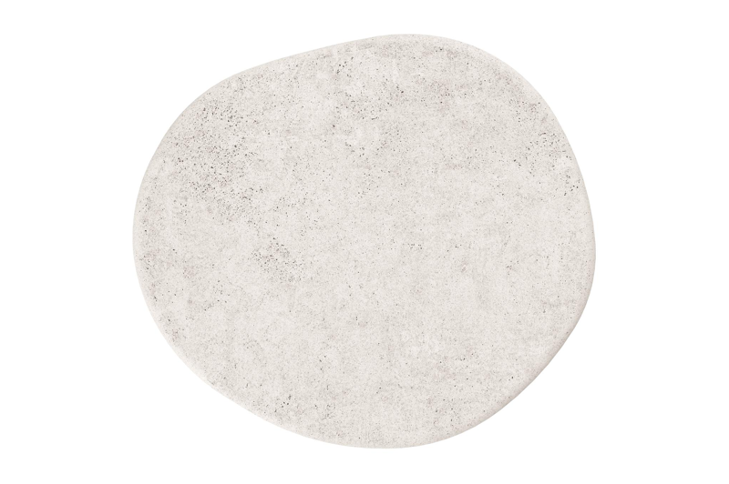 Globo loungetafel in beige beton - Dia. 80 x H 33 cm
