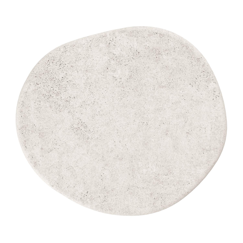 Globo loungetafel in beige beton - Dia. 80 x H 33 cm