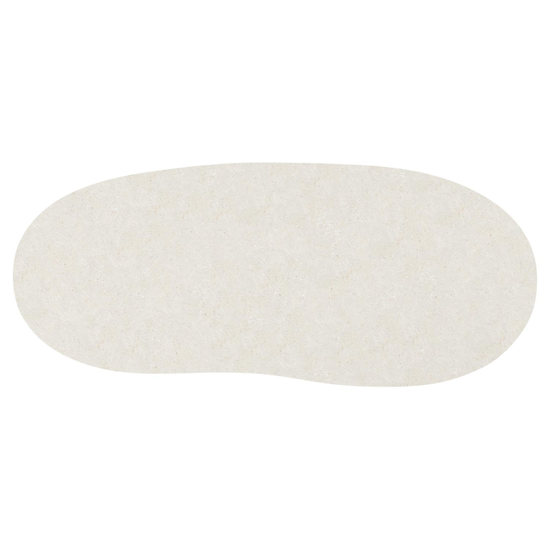 Amico tuintafel organisch in taupe aluminium en volkeramiek Shilin - L 280 x B 120 x H 73.5 cm