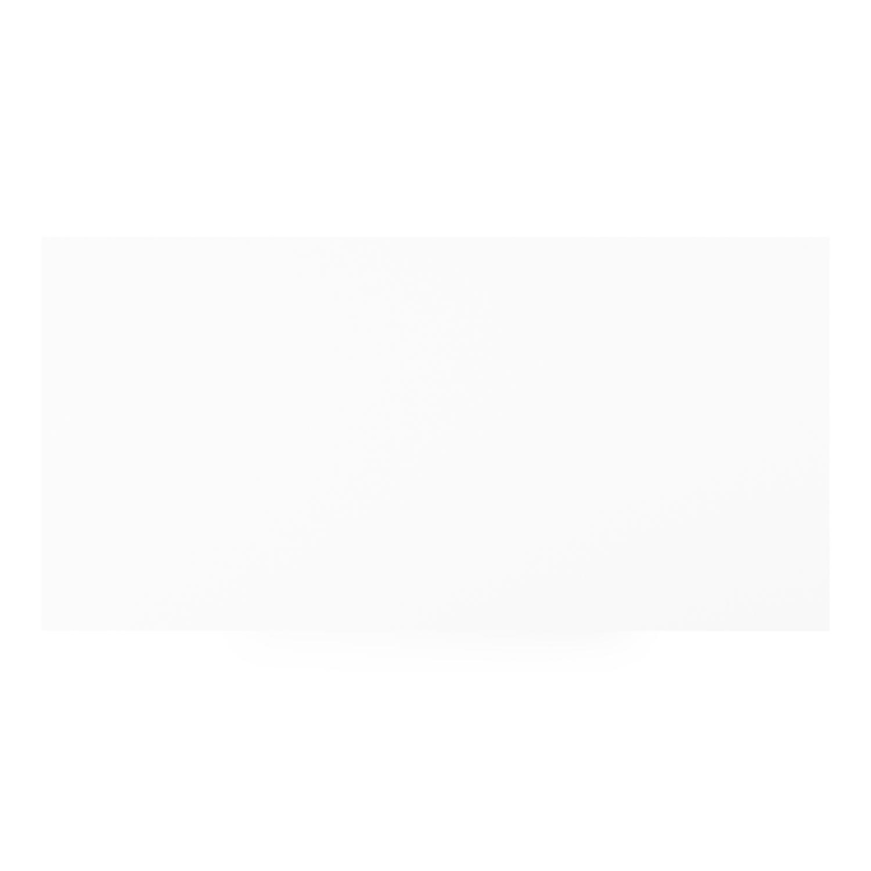 Table de jardin Nano rectangulaire en aluminium noir et céramique pleine Arctic White - Lg. 200 x Lrg. 100 x Haut. 75 cm