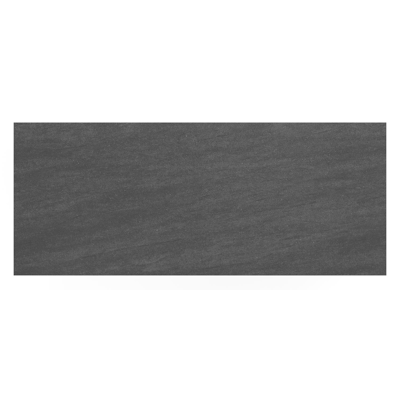 Verato bartafel in wit aluminium en volkeramiek Basalt Black - L 170 x B 70 x H 105 cm