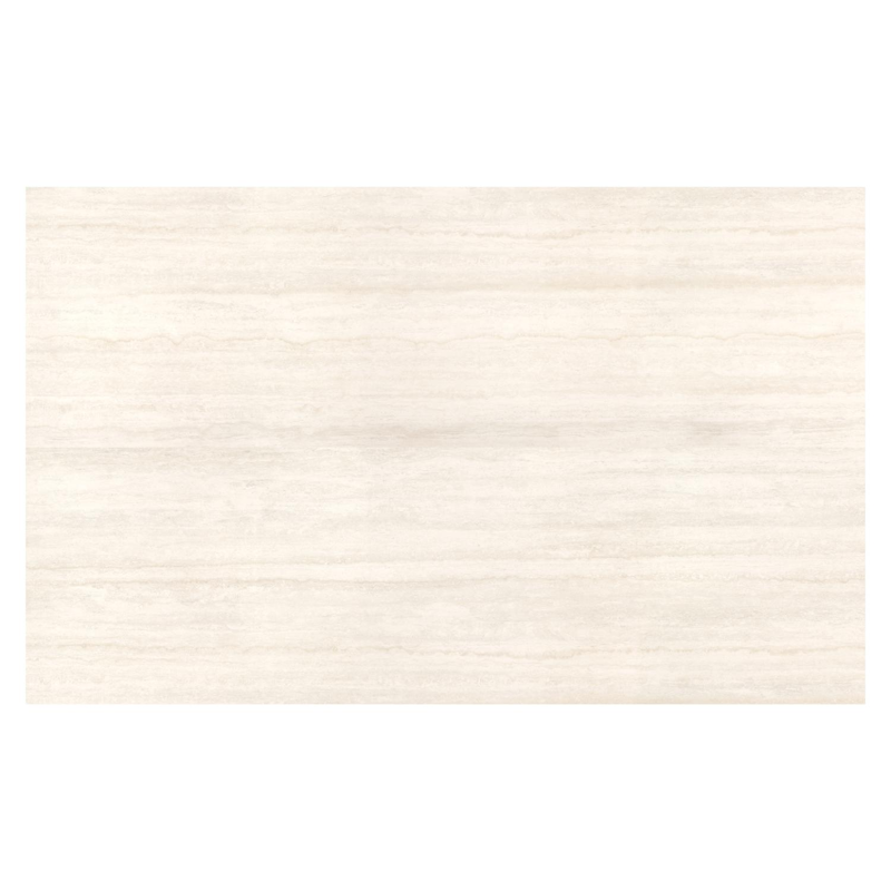 Table de jardin Nano rectangulaire en aluminium beige et céramique pleine Travertino Bianco - Lg. 240 x Lrg. 148 x Haut. 75 cm