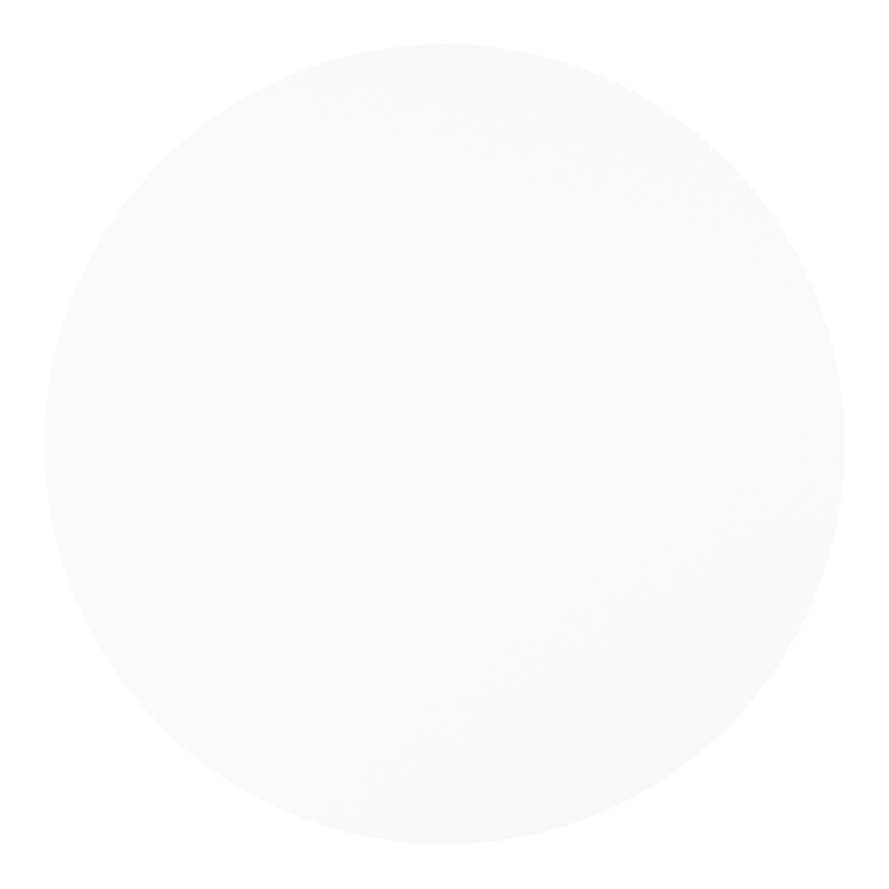 Fano tuintafel in wit aluminium en volkeramiek arctic white - Dia. 148 x H 75 cm