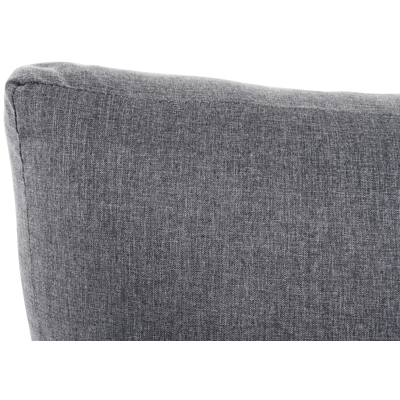 Alora loungehoek in wit aluminium met grijs polyester kussens en loungetafel