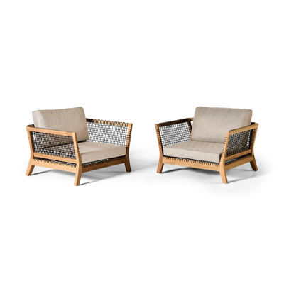 Set van 2 Cosito loungestoelen 