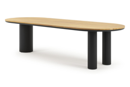 Ovaal - L 300 x B 110 x H 74 cm