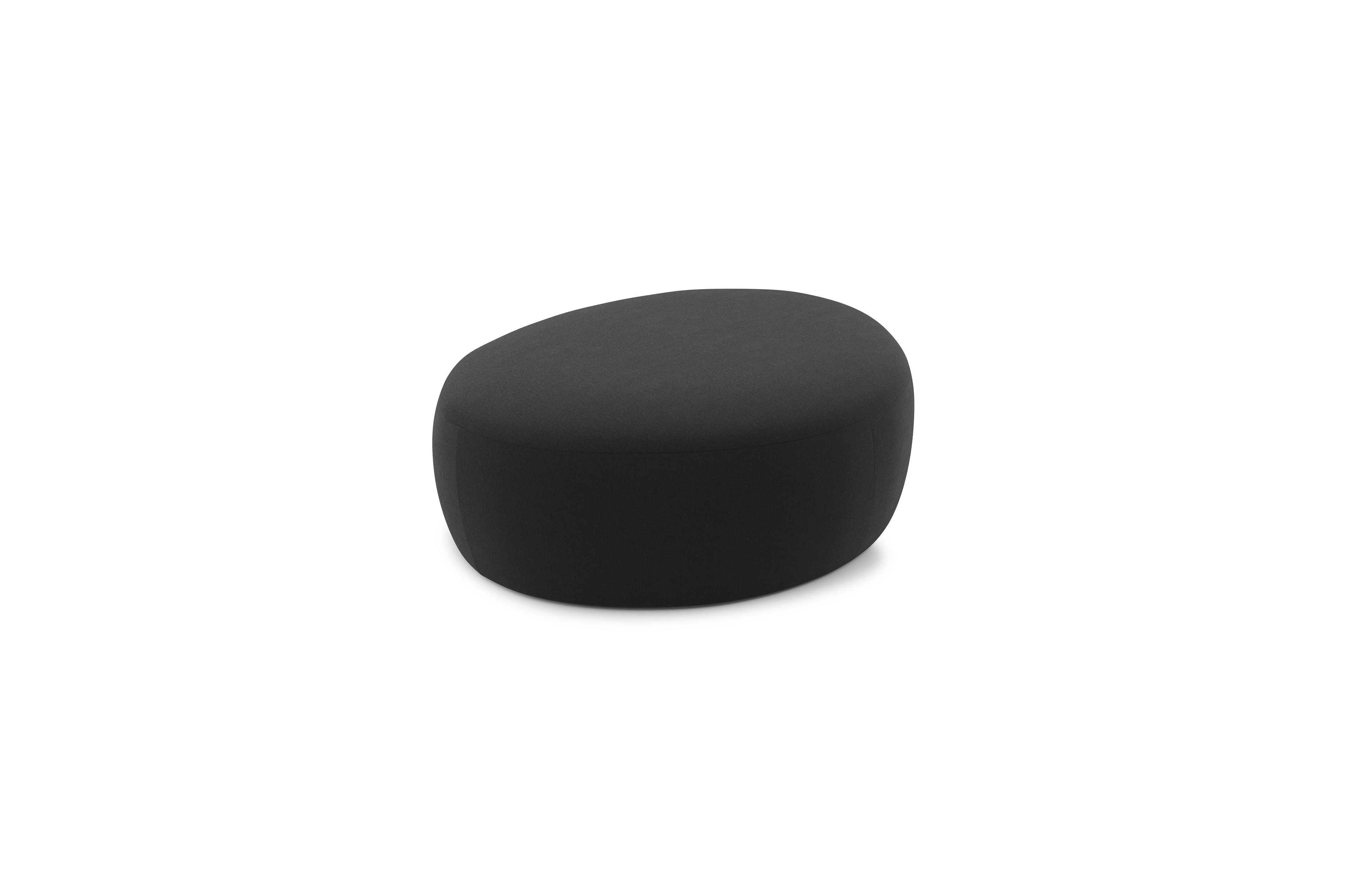 Amico poef in Natte Sooty All Weather Sunbrella® Luxe