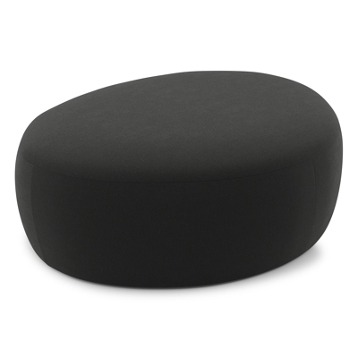 Amico poef in Natte Sooty All Weather Sunbrella® Luxe