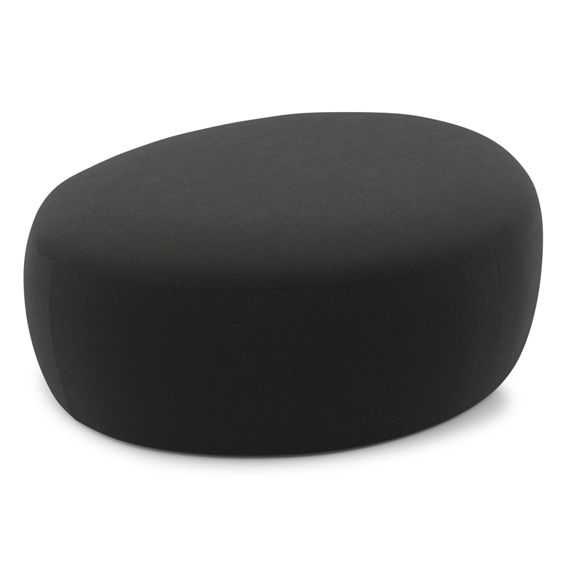 Amico poef in Natte Sooty All Weather Sunbrella® Luxe