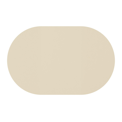 Teramo kantelbare tuintafel rechthoekig afgerond in beige aluminium - L 110 x B 70 x H 74 cm