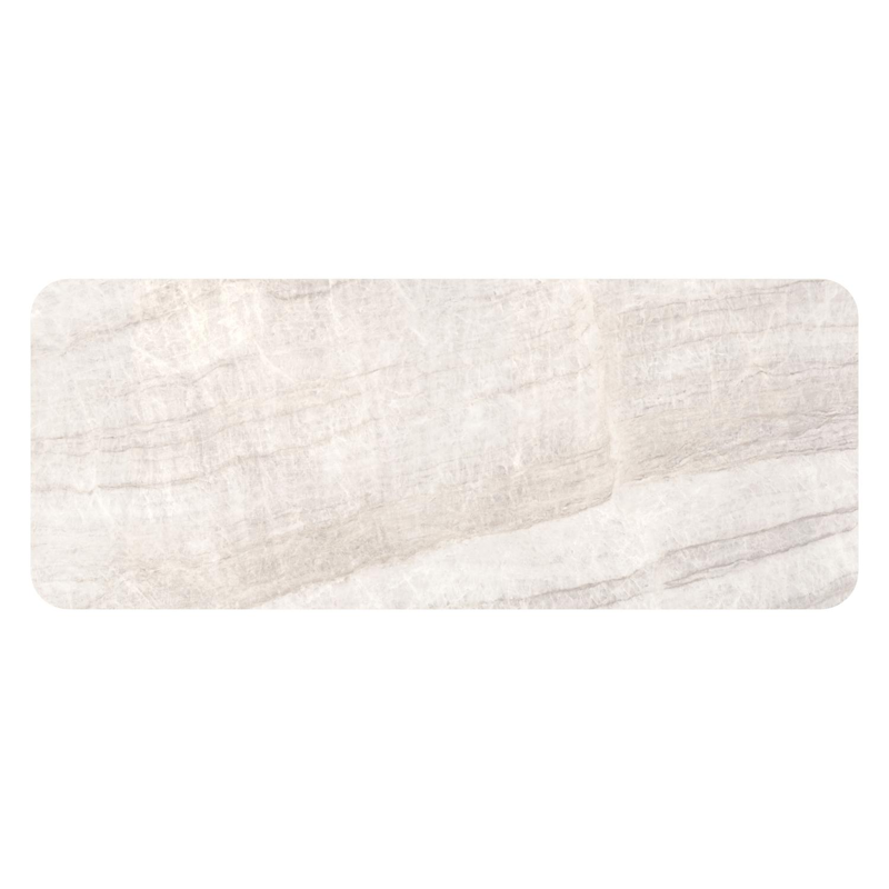 Orso tuintafel rechthoekig afgerond in beige aluminium en volkeramiek Taj Mahal - L 200 x B 80 x H 74.5 cm