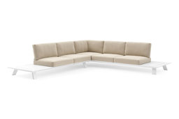 3 places coin gauche/droite + 2 places + tables latérales