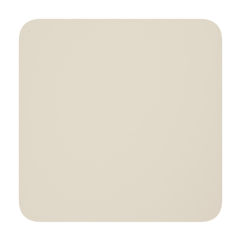 Mosa loungetafel in beige aluminium en aluminium beige - L 85 x B 85 x H 30 cm