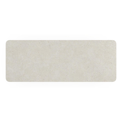 Urbino tuintafel in wit aluminium en volkeramiek shilin - L 290 x B 110 x H 75 cm