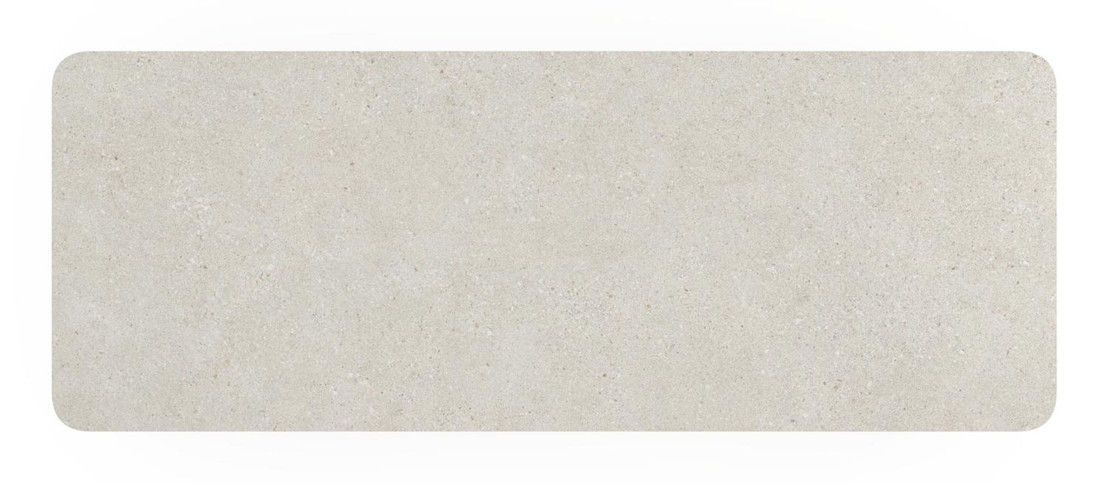 Urbino tuintafel in wit aluminium en volkeramiek shilin - L 290 x B 110 x H 75 cm