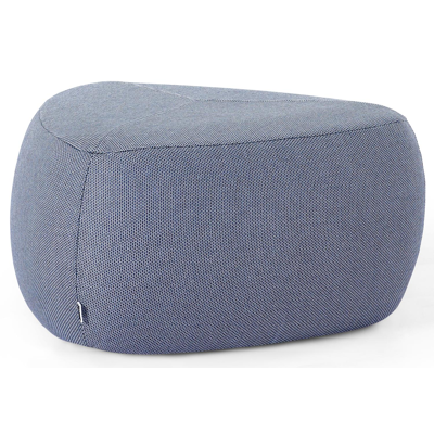 Pouf Masso en sunbrella_luxe archi slate - Lg 60 x Prof 60 x H 35 cm