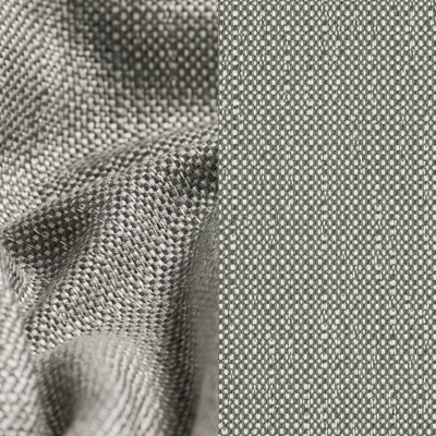 Tufo loungehoek in wit aluminium met savane zinc all weather sunbrella® luxe kussens en loungetafel