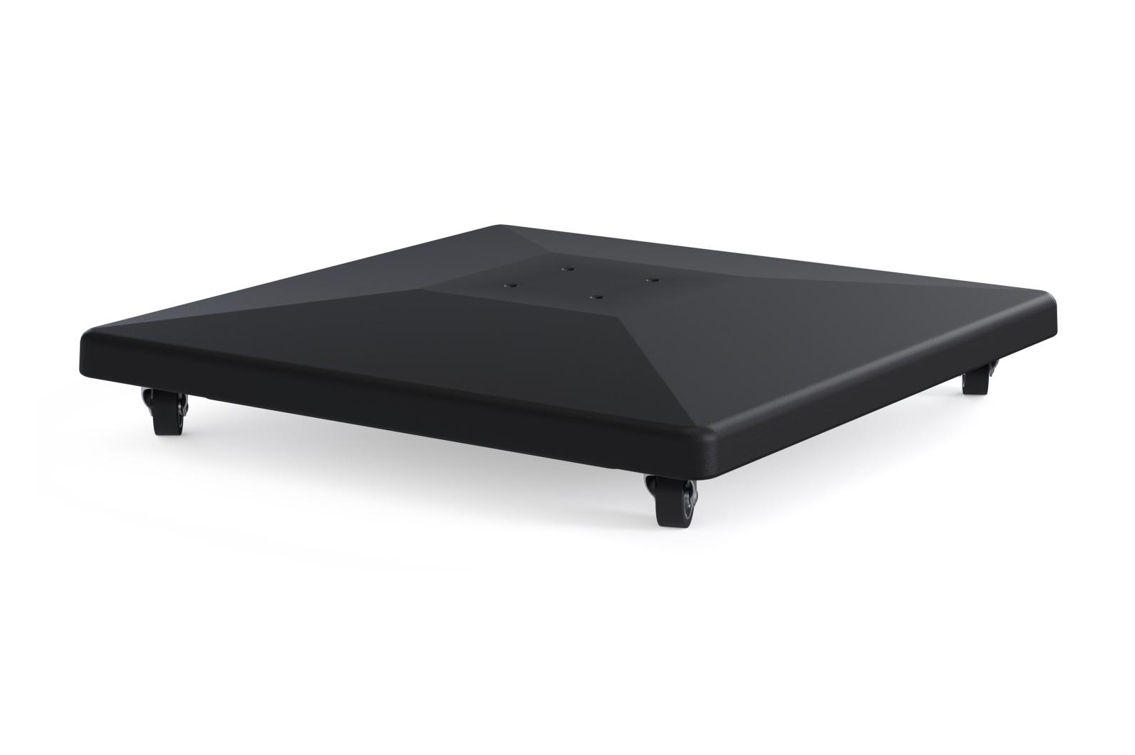 Avola parasolvoet zwart beton van 90 kg met wielen