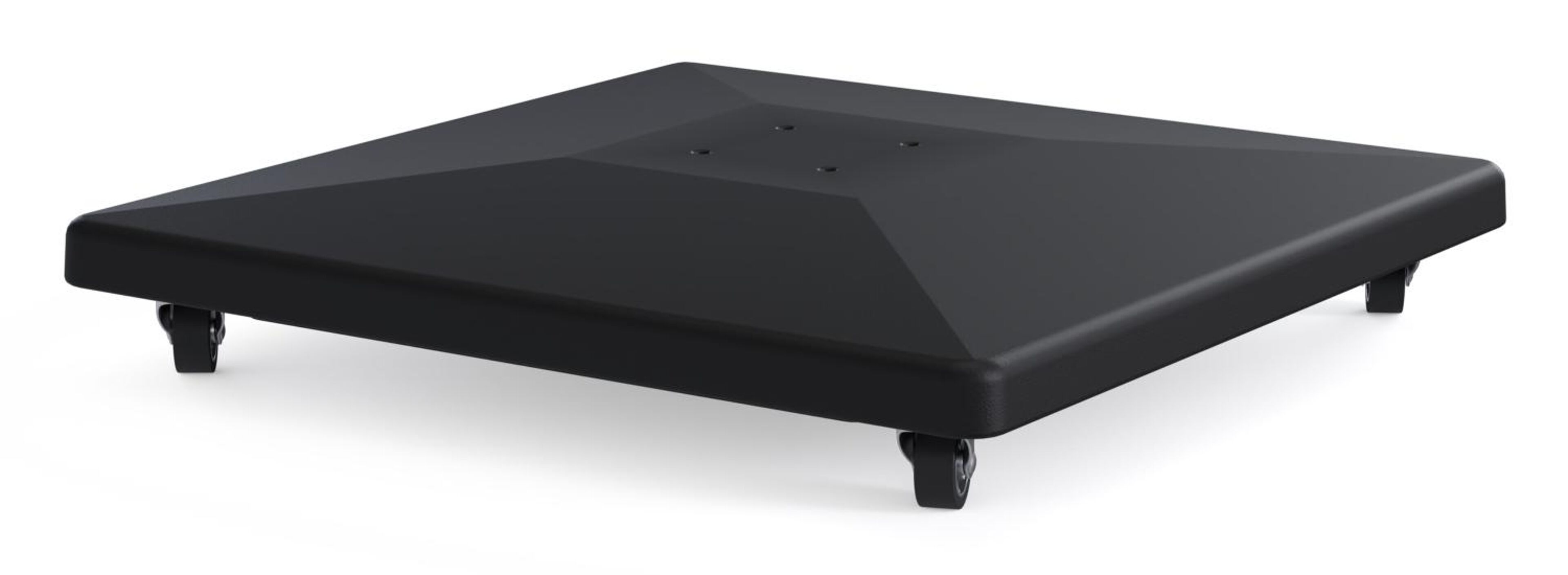 Avola parasolvoet zwart beton van 90 kg met wielen