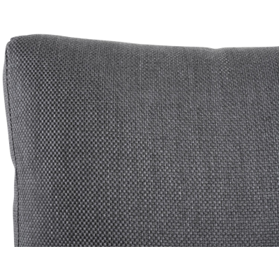 Alcudia loungehoek in grijs aluminium met grijs polyester kussens en loungetafel