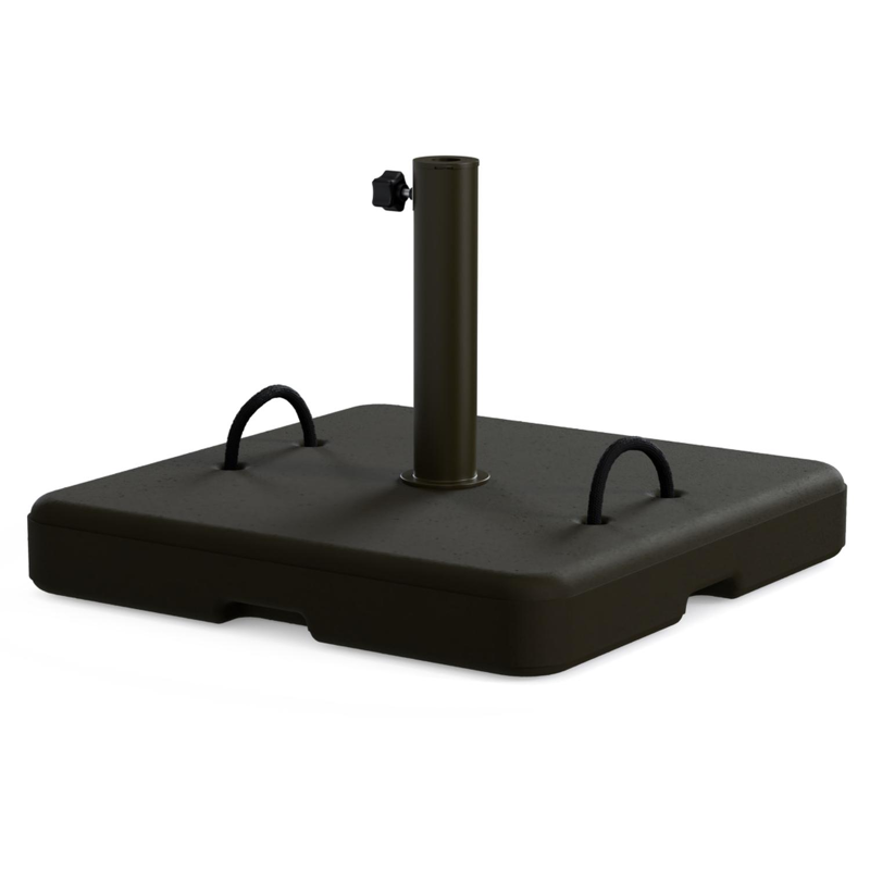 Intenso parasolvoet koffie beton van 60 kg