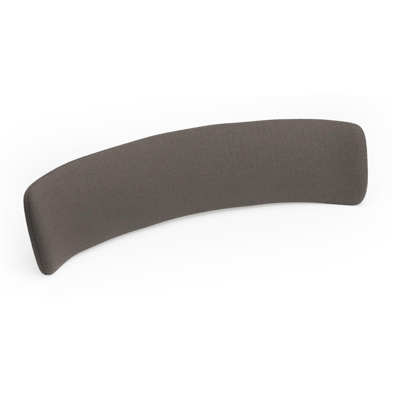 Coussin de dos chaise Lacrima - Donato en all weather sunbrella® luxe natte nature grey