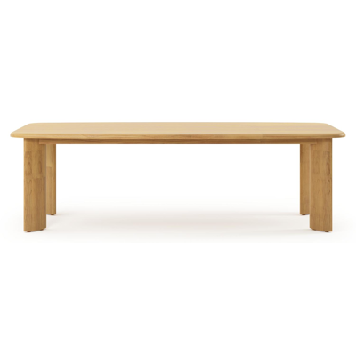 Gardo tuintafel bootvorm in teak - L 255 x B 115 x H 75 cm