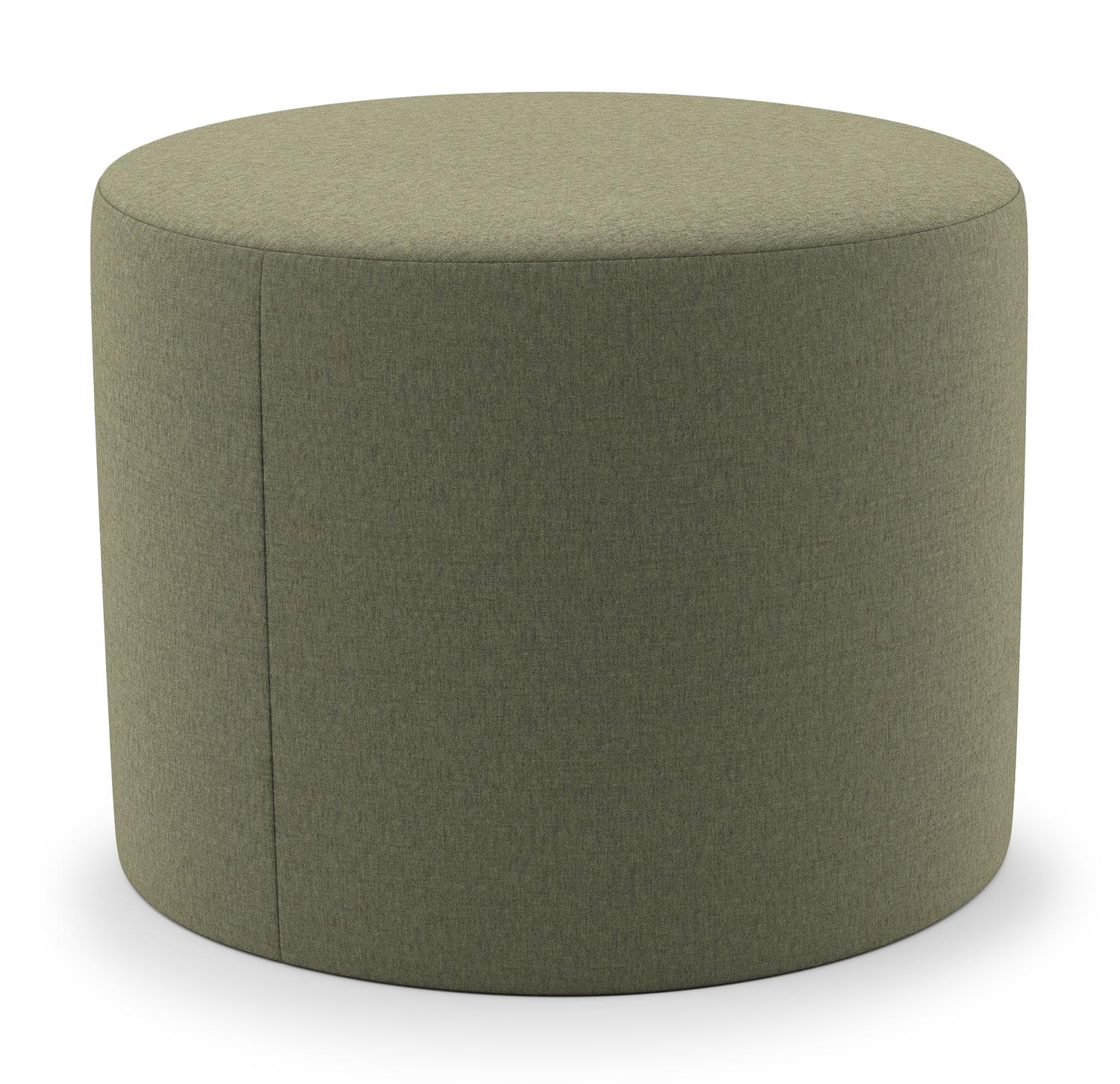 Ronde Masso poef in heritage leaf all weather sunbrella® luxe - Dia. 55 x H 40 cm