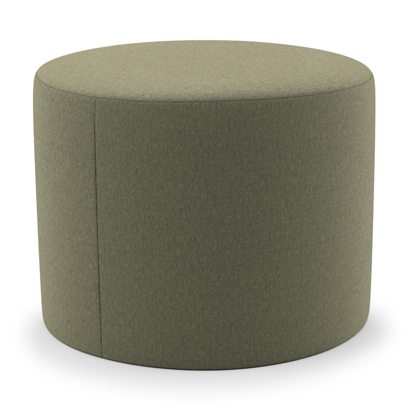 Ronde Masso poef in heritage leaf all weather sunbrella® luxe - Dia. 55 x H 40 cm