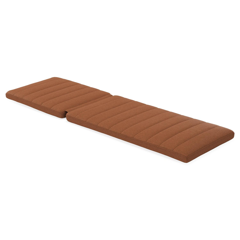 Ligbedkussen in Weather+ Softtouch rust