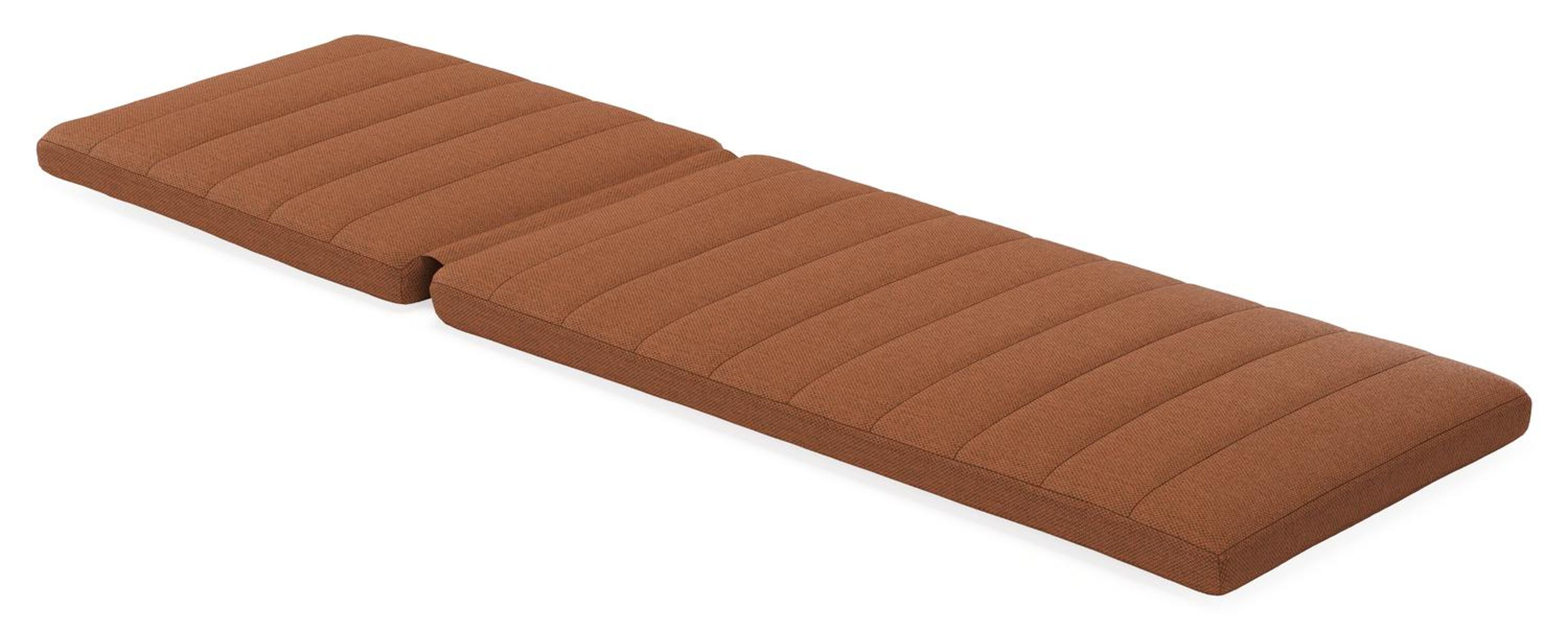 Coussin de chaise longue en Weather+ Softtouch rust