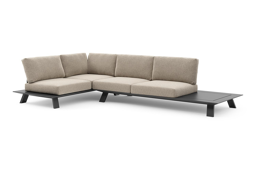 2-zit hoek links/rechts + 2-zit + zijtafel