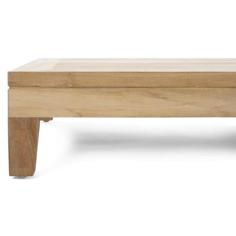 Cosito loungetafel in teak - L 120 x B 78 x H 20 cm